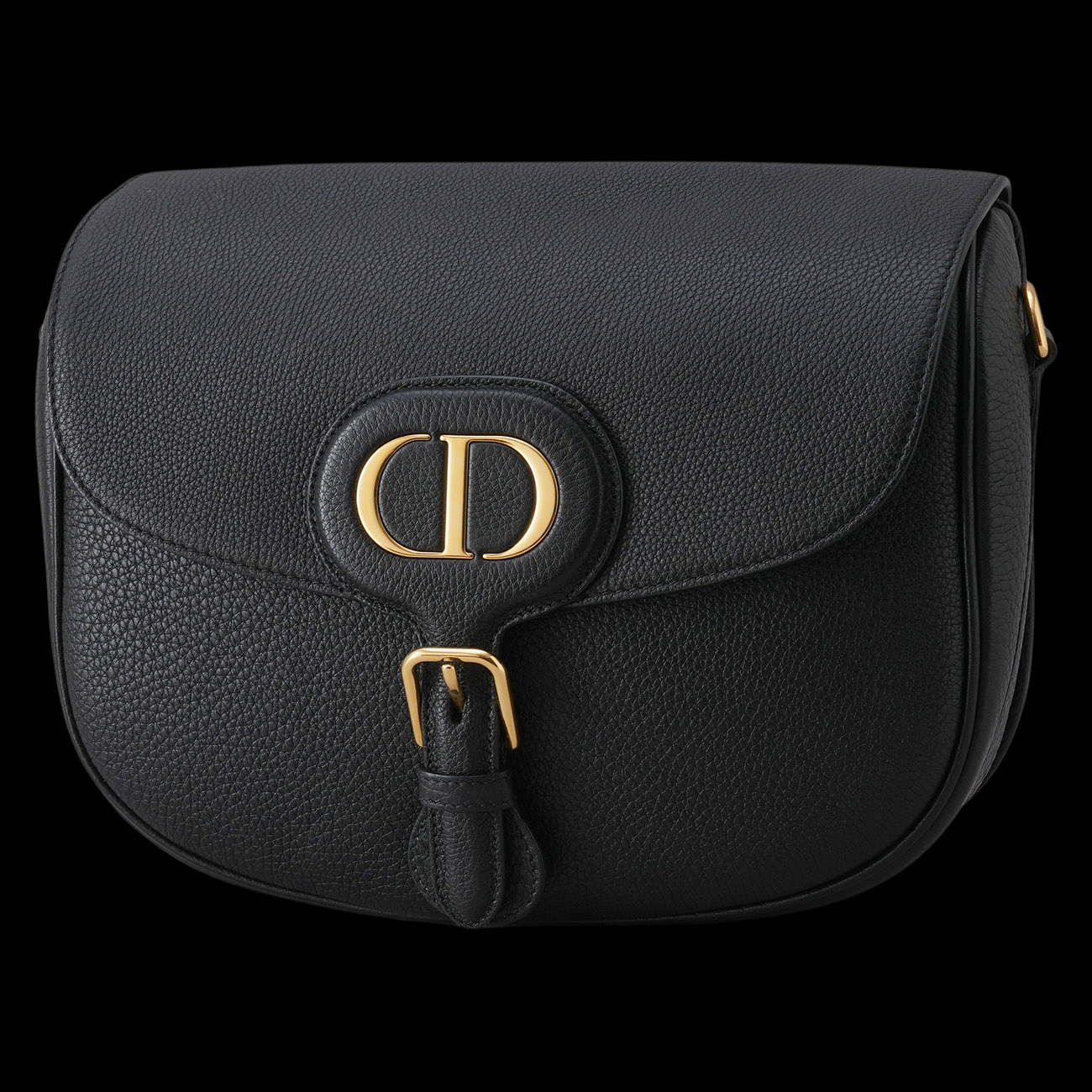 CHRISTIAN DIOR(USED)디올 바비백 라지 블랙 & 자수스트랩